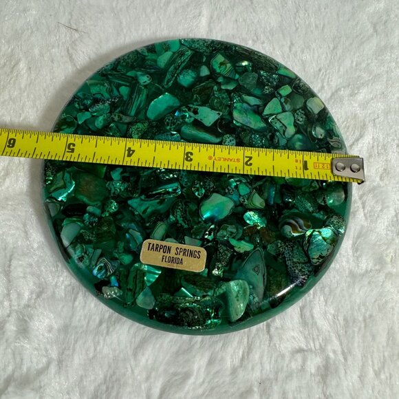 Genuine Abalone Round Trivet 5.5\
